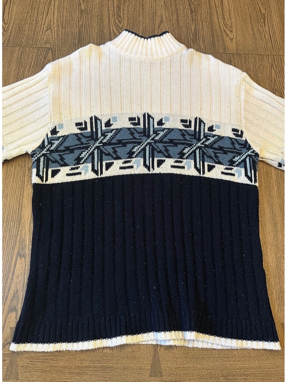 Vintage Women’s Southpole Size L Colorblock Knit Pullover Sweater